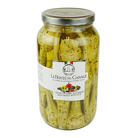 Artichoke With Stem Marinated
