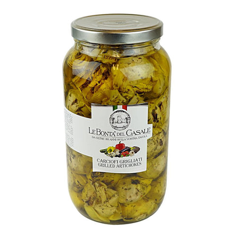 Artichoke Hearts Grilled in Oil