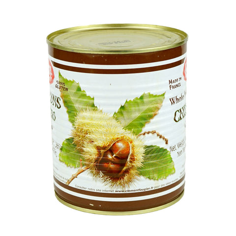 Chestnuts Whole in Water Tinned