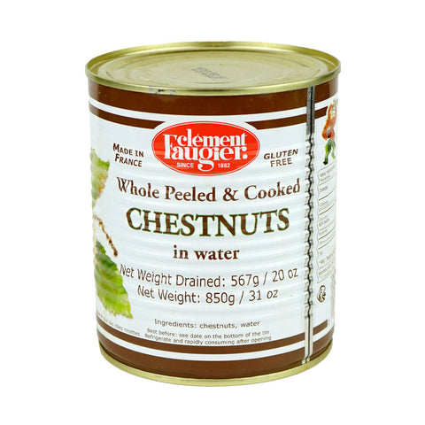 Chestnuts Whole in Water Tinned