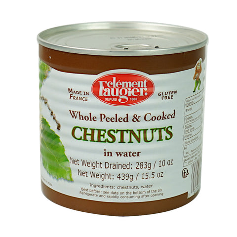 Chestnuts Whole in Water Tinned