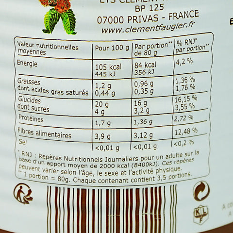 Chestnuts Whole in Water Tinned