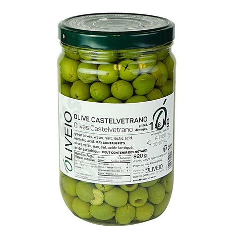 Castelvetrano Green Olives Pitted