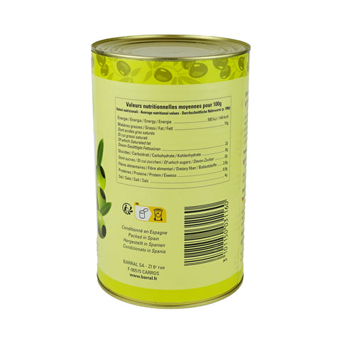 Olive Manzanilla Green Pitted Tin