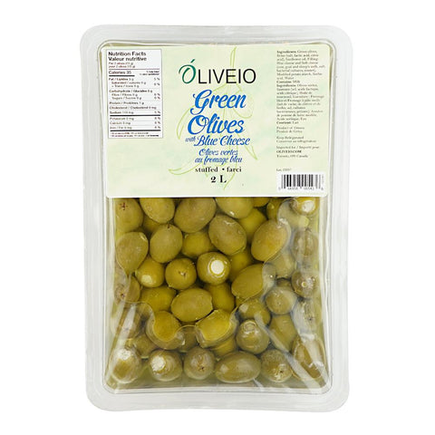 Green Olives Stuffed with Blue Cheese