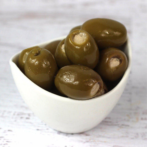 Green Olives Stuffed with Blue Cheese