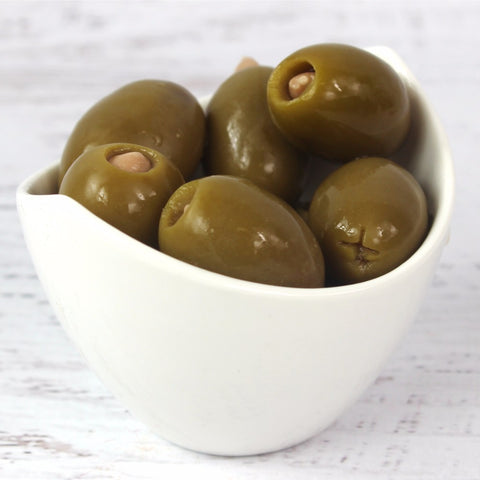 Green Olives Stuffed with Almond