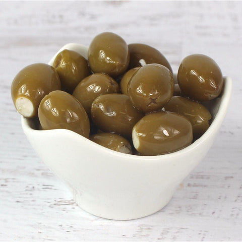 Green Olives Stuffed with Feta Cheese