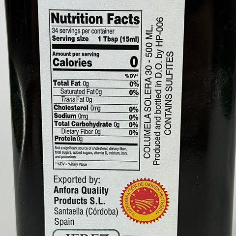 Sherry Vinegar 30 Year