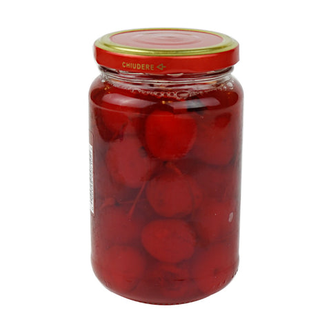 Maraschino Cherries with Stem Italian Style