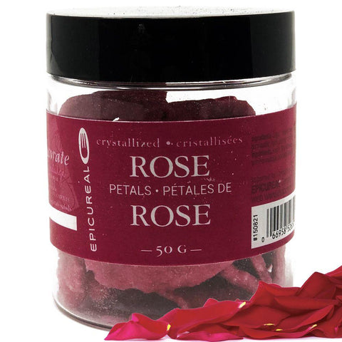 Crystallized Rose Petals Large