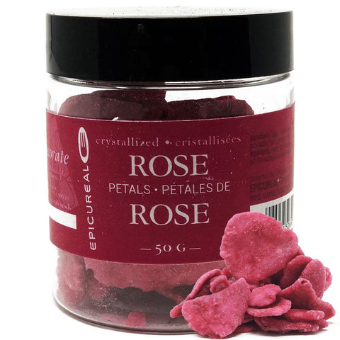 Crystallized Rose Petals Large