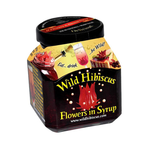 Hibiscus Flowers Whole in Syrup