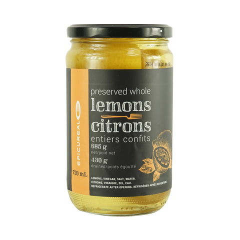 Lemon Preserved Whole
