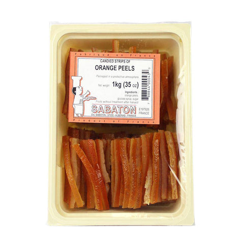 Orange Peels Candied Straight Baton