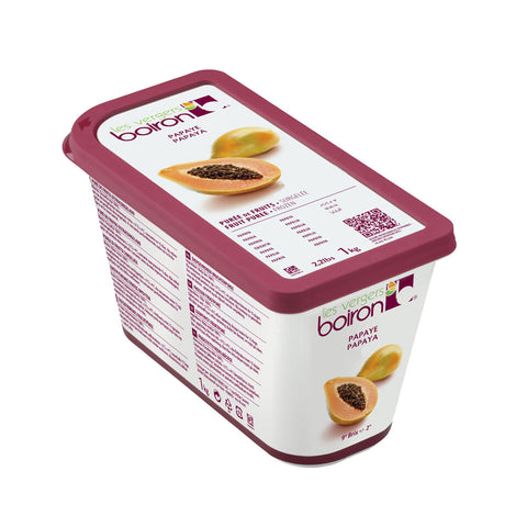 Papaya Puree 100% Pure Frozen
