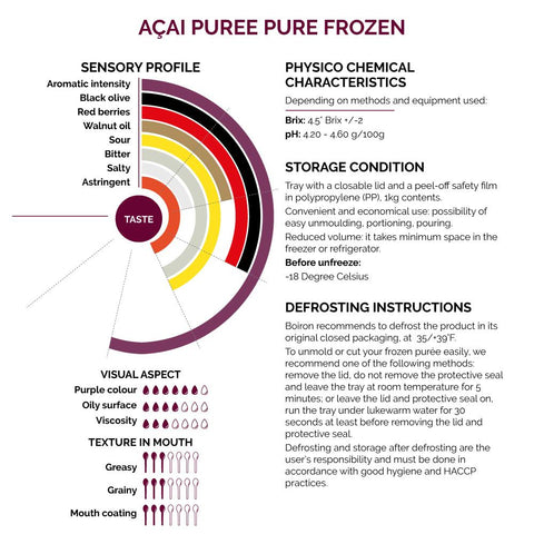 Acai Puree Frozen