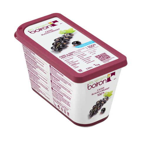 Blackcurrant Puree Cassis 100% Pure Frozen