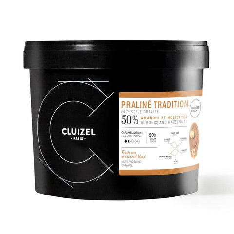Praline Almonds/Hazelnuts 50% Smooth (Patissier)