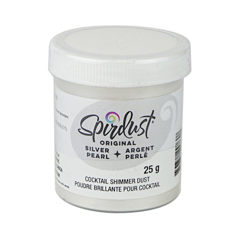 Spirdust Cocktail Shimmer Dust Silver Pearl
