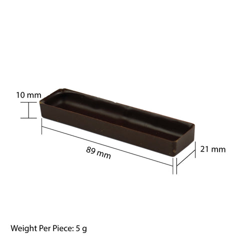 Chocolate Shell 69% Single Origin Medium Rectangle 8.9cm