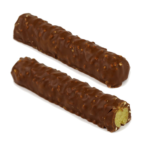 Milk Chocolate Almond Paste & Pistachio Log