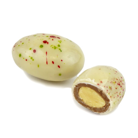 Chocolate Coated Almonds with Nougat