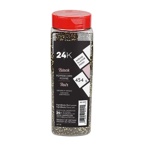 Pepper Black Ground 12/28 Mesh