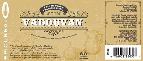 Vadouvan (French) Curry