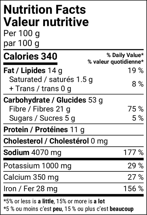 Taco Seasoning Powder Mix