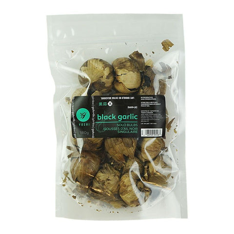 Black Garlic Solo Bulb Peeled