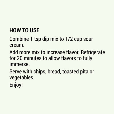 Red Pepper Dip Mix