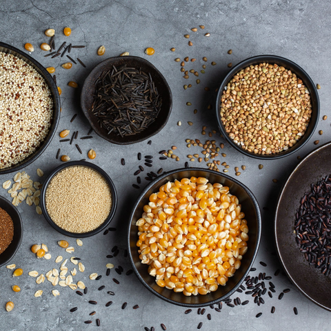 Grains, Legumes, Nuts, Rices