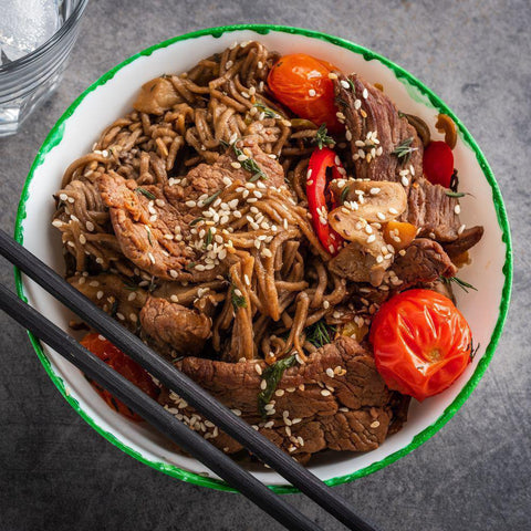 Soba Buckwheat Noodles Korea