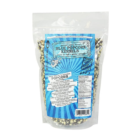 Blue Popcorn Kernels
