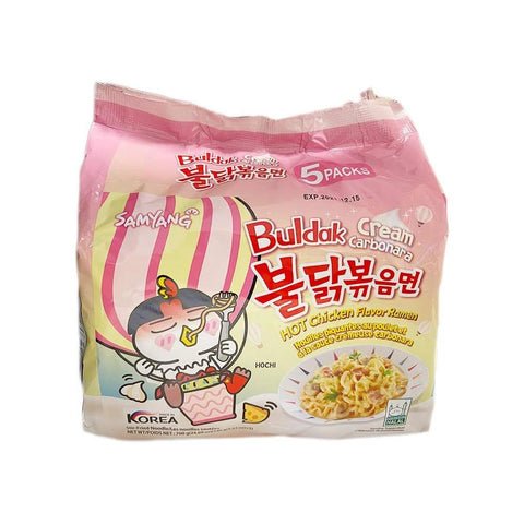 Ramen Cream Carbonara Hot Chicken Flavor Buldak