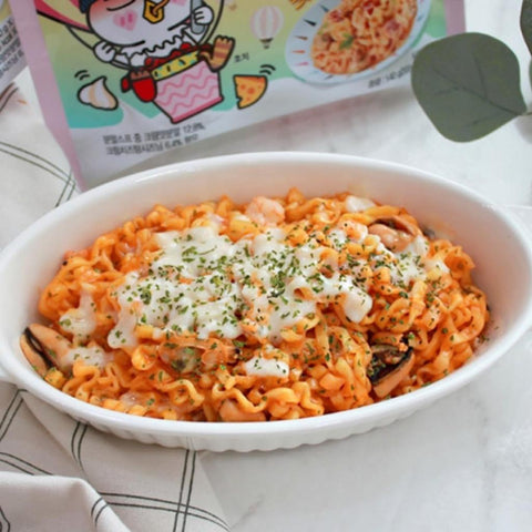 Ramen Cream Carbonara Hot Chicken Flavor Buldak