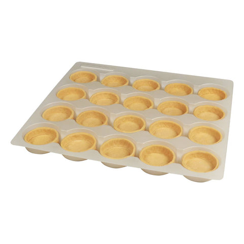 Vegan Tart Shells Medium Round 5.1cm