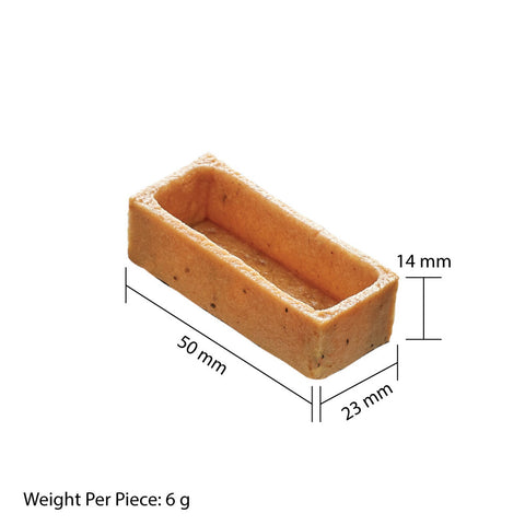 Savory Tart Mini Rectangle 5cm