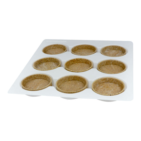 Vegan Gluten Free Tart Shells Large Round 7.5cm