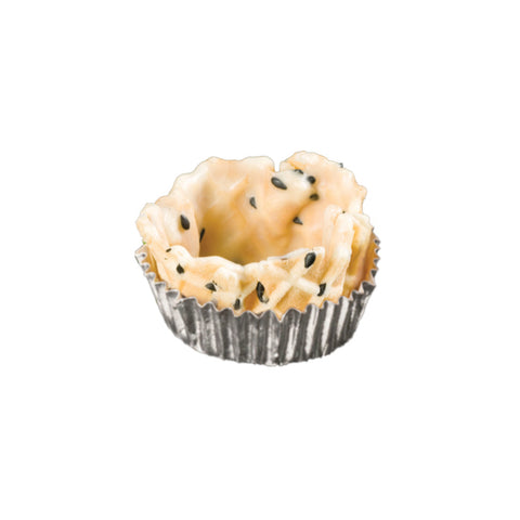 Black Sesame Basket Cups 4cm