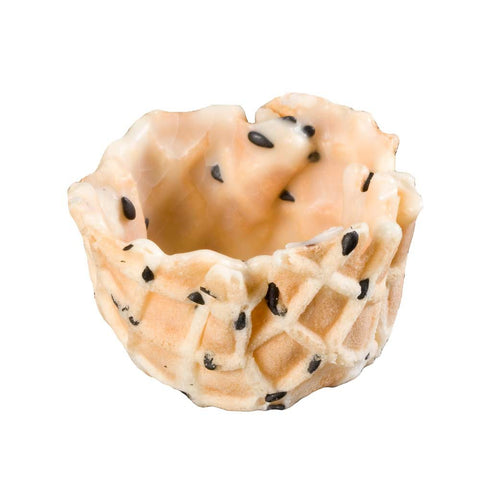 Black Sesame Basket Cups 4cm