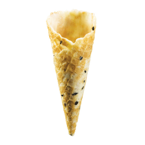 Cones Black Sesame 3cm