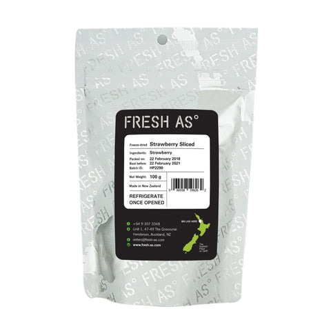 Strawberry Sliced Freeze Dried