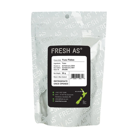 Yuzu Flakes Freeze Dried