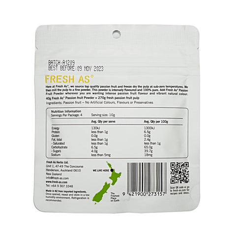 Passion Fruit Powder Freeze Dried