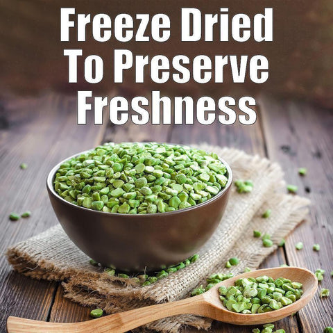 Green Pea Whole Freeze Dried