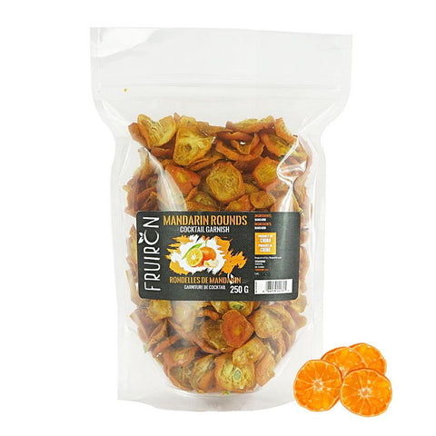 Mandarin Rounds Cocktail Garnish