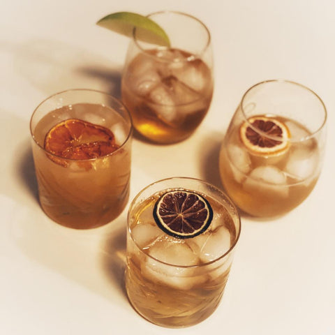 Lemon Rounds Cocktail Garnish