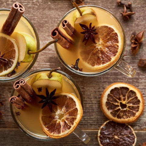 Orange Rounds Cocktail Garnish